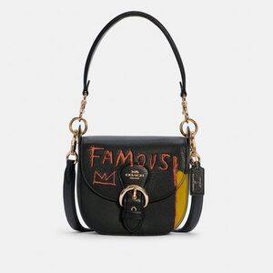 Coach X Jean Michel Basquiat Kleo Shoulder Bag 17